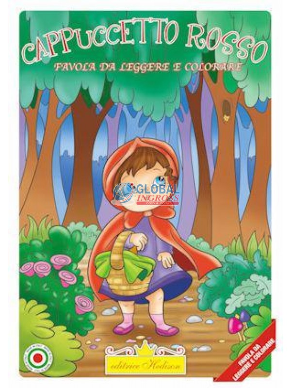 LIBRO FAVOLA CAPPUCCETTO ROSSO