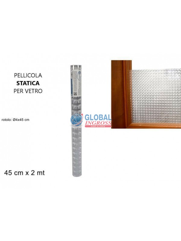PELLICOLA STATICA PER VETRO 45x200 ROTOLO