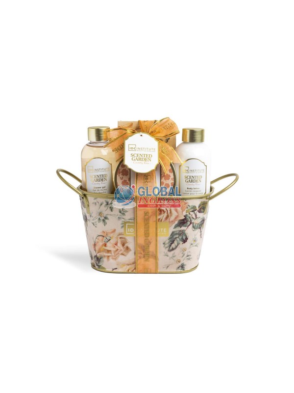 CESTINO LATTA SCENTED GARDEN 4pz