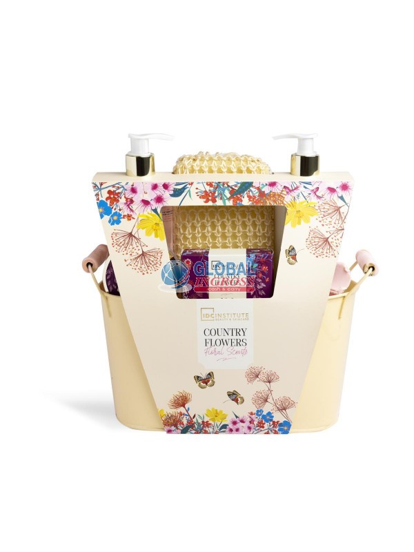 SET COUNTRY FLOWERS 6pz