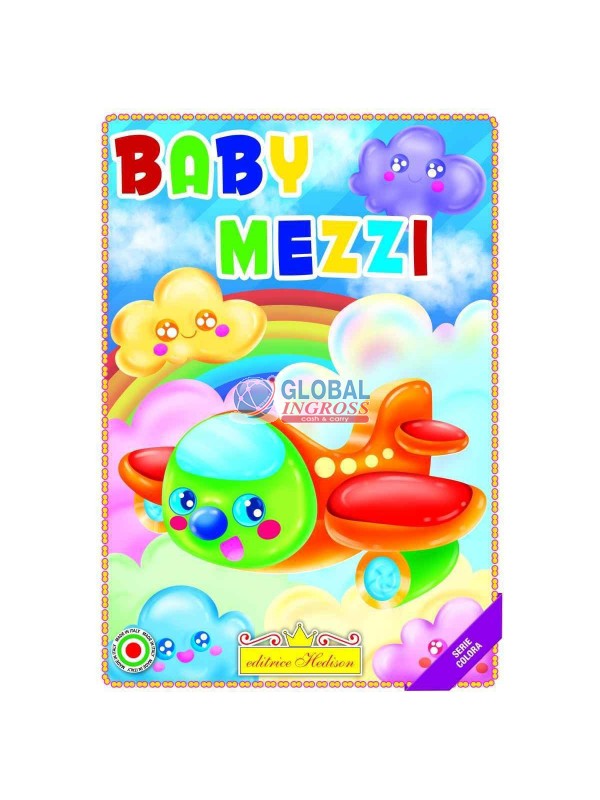 LIBRO COLORA BABY MEZZI.