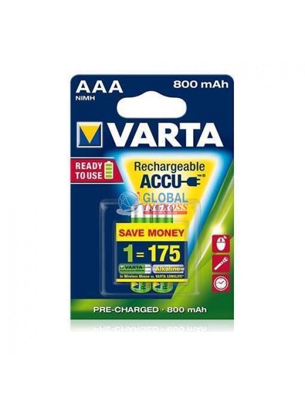 VARTA RICARICABILE MINISTILO 2pz