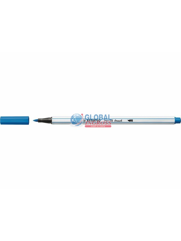 STABILO BRUSH BLU SCURO