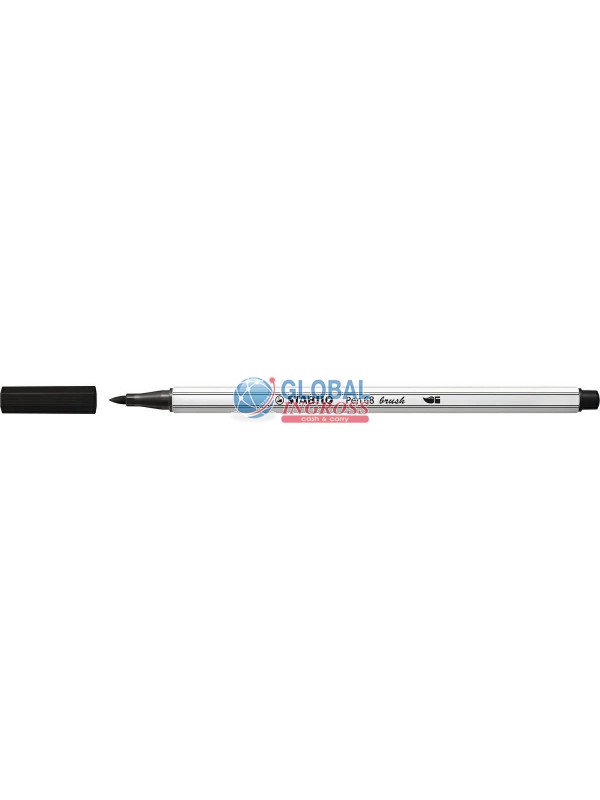 STABILO BRUSH NERO