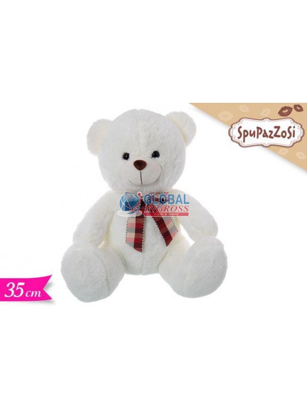 PELUCHE ORSO C/FIOCCO 35cm
