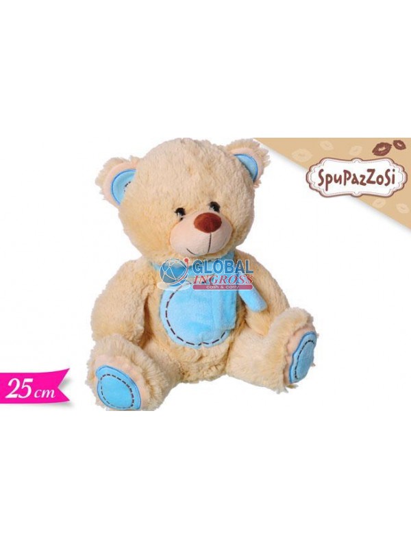 PELUCHE ORSO 25cm DECO AZZURRI