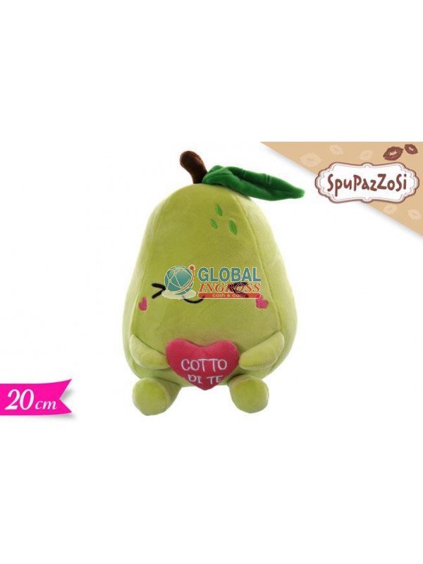 PELUCHE PERA CON CUORE SOFT 20cm