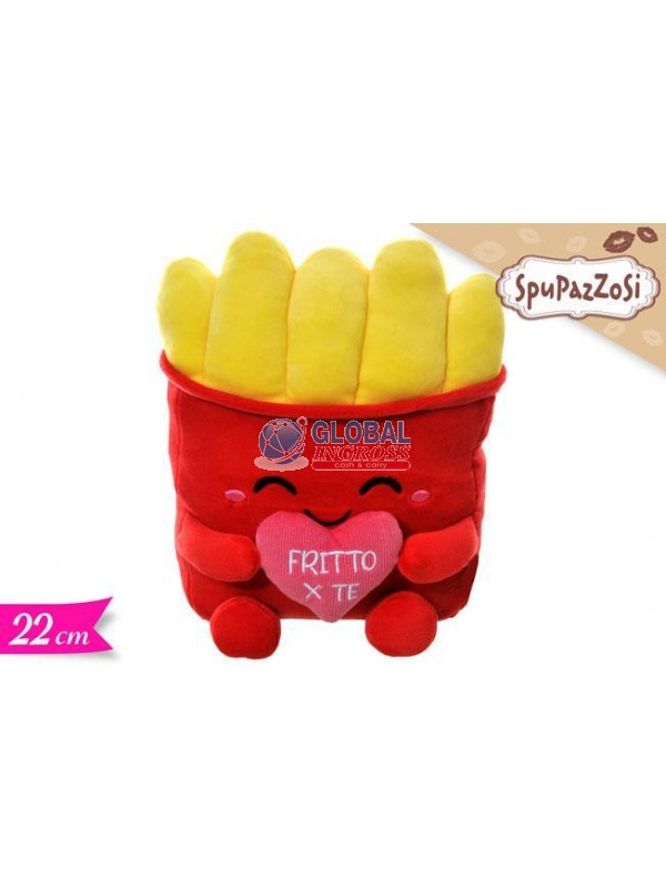 PELUCHE CESTINO PATATINE SOFT 22cm