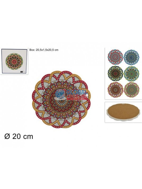 SOTTOPENTOLA 20cm BASE SUGHERO
