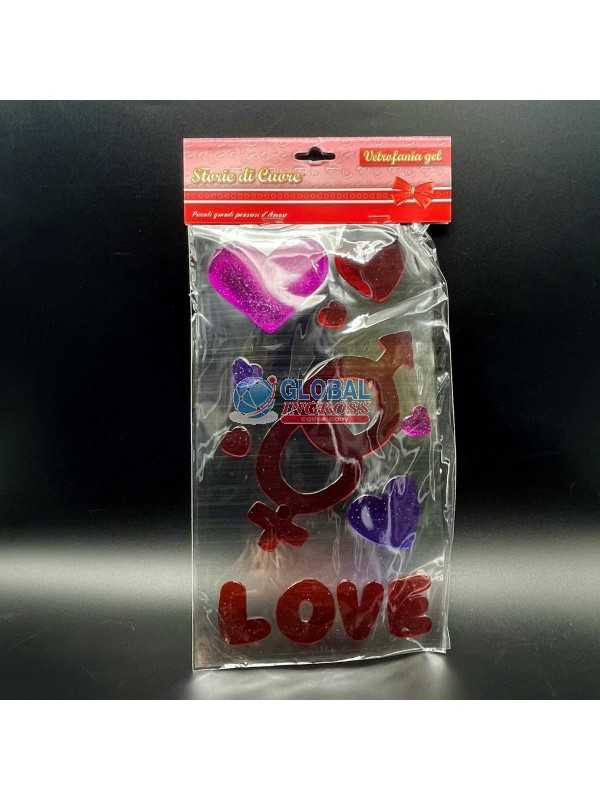 STICKERS GEL LOVE 11 PZ
