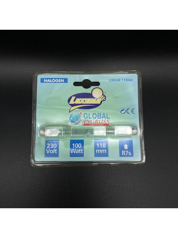 LAMPADINA ALOGENA 2 VIE100 W