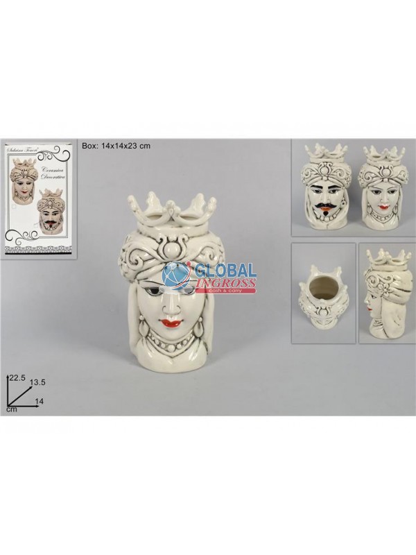 TESTA DI MORO 22cm ASS.