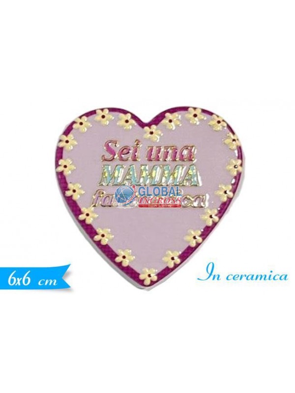MAGNETE CUORE MAMMA