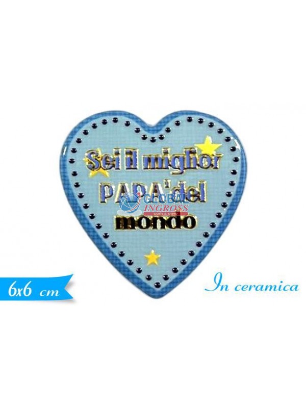 MAGNETE CUORE PAPA'