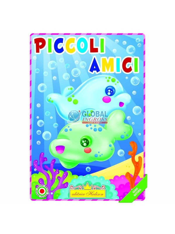 LIBRO COLORA PICCOLI AMICI.