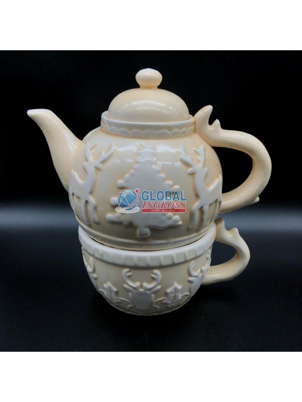 TEIERA C/TAZZA DECORO CB