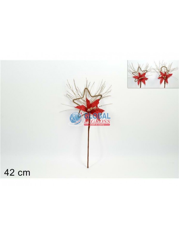 STELO C/FIORE JUTA ROSSO