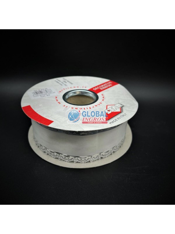 NASTRO TORTA 50mm ARGENTO