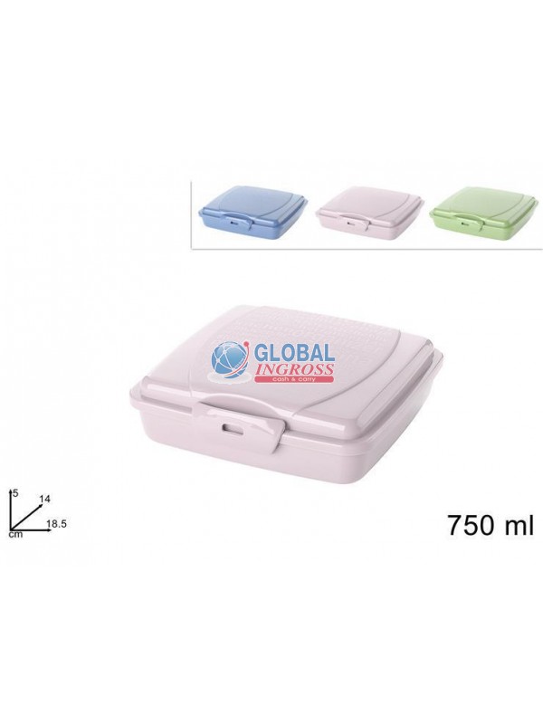 BOX PORTAMERENDA 750ml COL.ASS.