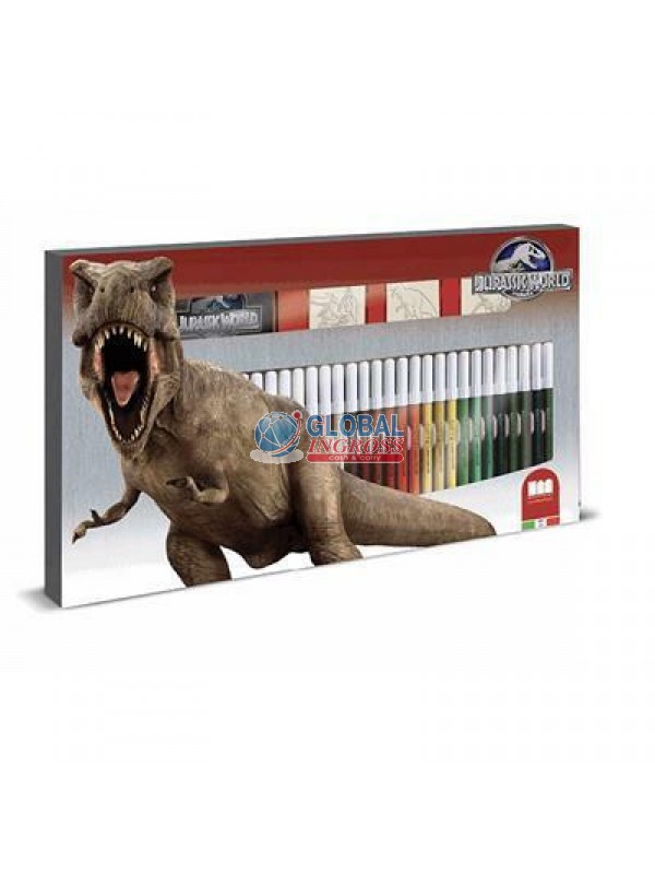 PENNARELLI 36pz JURASSIC WORLD