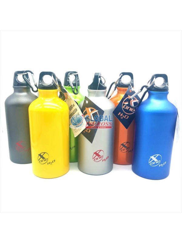 BORRACCIA ALLUMINIO 500ml C/MOSCHETTONE