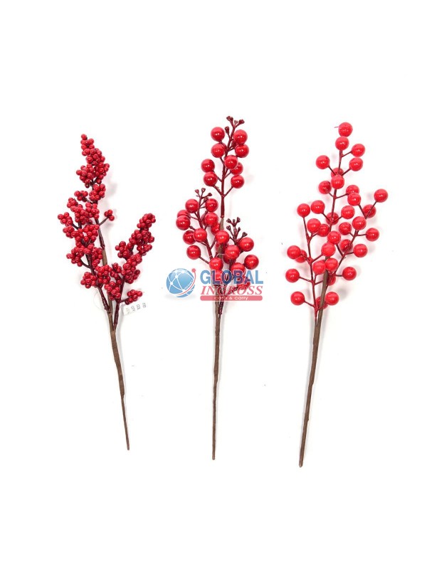 PICK BACCHE ROSSE 34cm ASS.