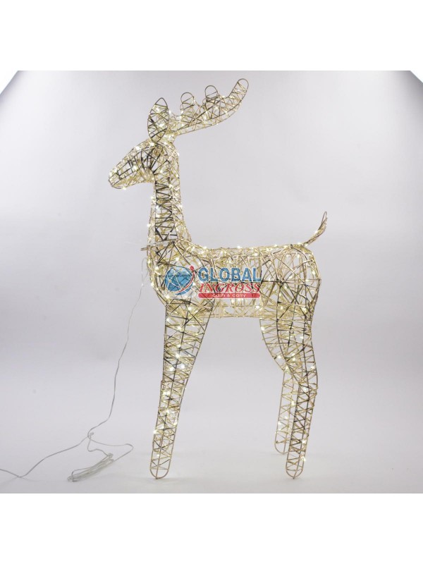 RENNA ORO METALLO 85cm C/200 LUCI