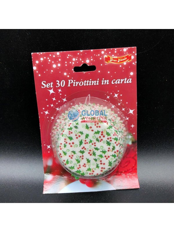PIROTTINI NATALIZI 12cm30pz