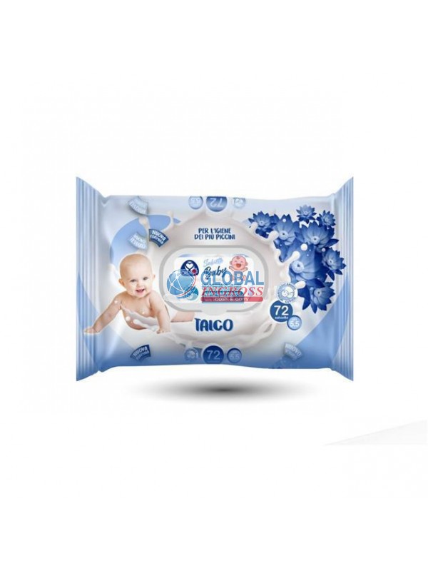 SALVIETTINE BABY TALCO 72pz art.59753