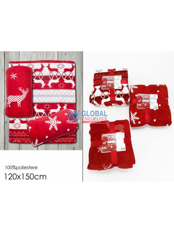 PLAID NATALE 125x150