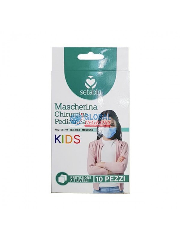 MASCHERINE CHIRURGICHE KIDS 10pz MONOUSO