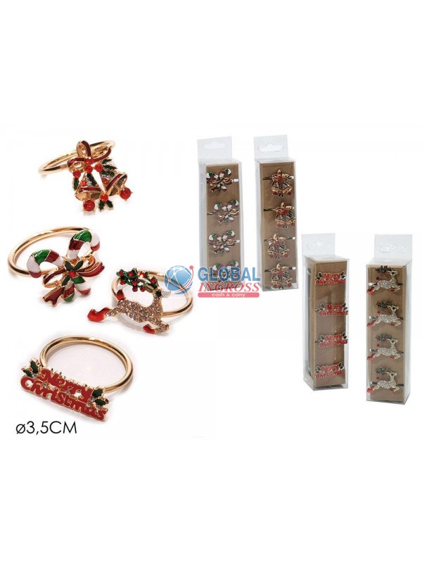 FERMATOVAGLIOLI NATALE 4pz ASS.