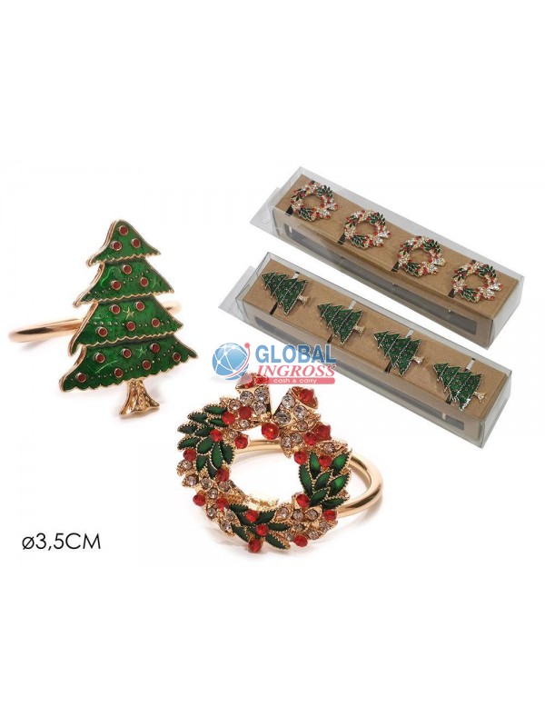 FERMATOVAGLIOLI NATALE 4pz ASS.