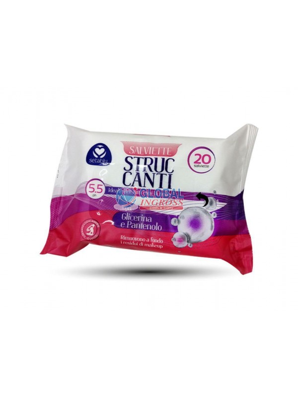 SALVIETTINE STRUCCANTI 20pz PANTENOLO.