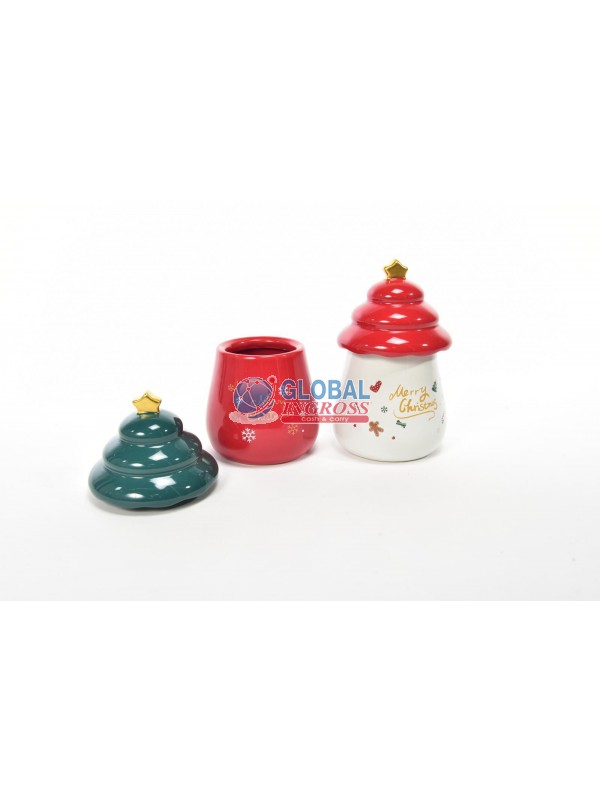 BARATTOLO NATALE CERAMICA 460ml 21cm