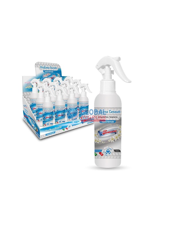 SPRAY PROFUMA TESSUTI 250ml MUSCHIO BIANCO