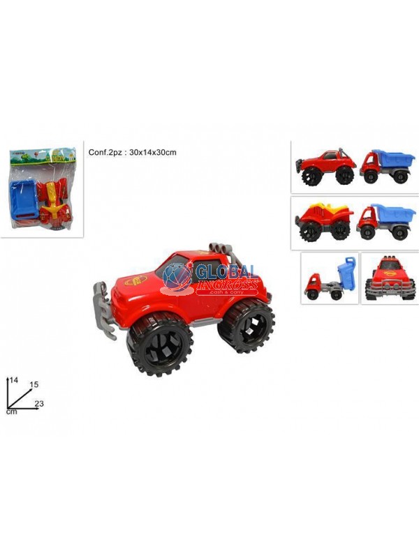 FUORI STRADA - QUAD C/CAMIONCINO 2pz