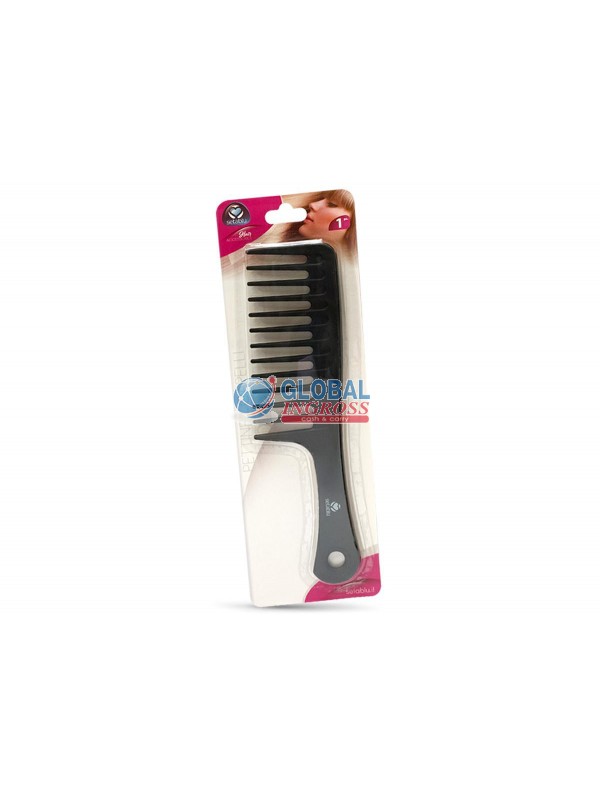 PETTINE GEL C/MANICO NERO.