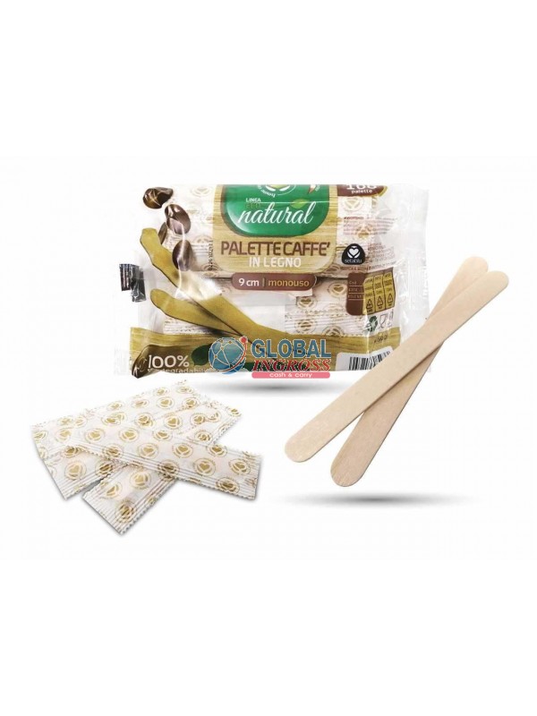 PALETTE CAFFE' LEGNO 100pz.