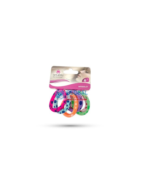ELASTICI CAPELLI SANDY 6pz COL.ASS.