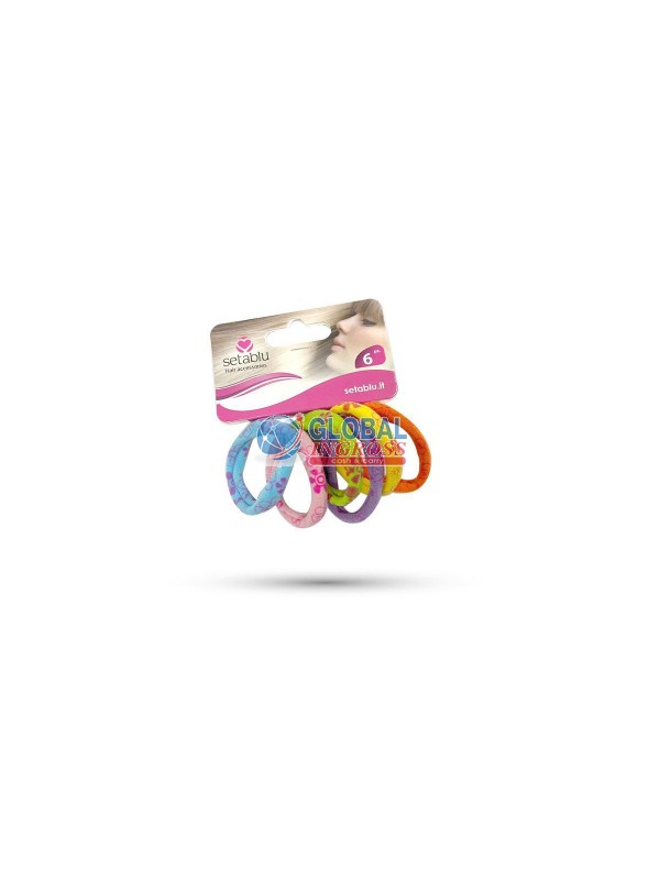 ELASTICI CAPELLI MAGIC FLOWER 6pz COL.ASS.