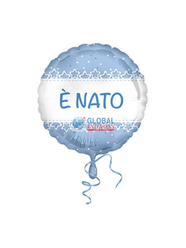 MYLAR 45cm E' NATO AZZURRO