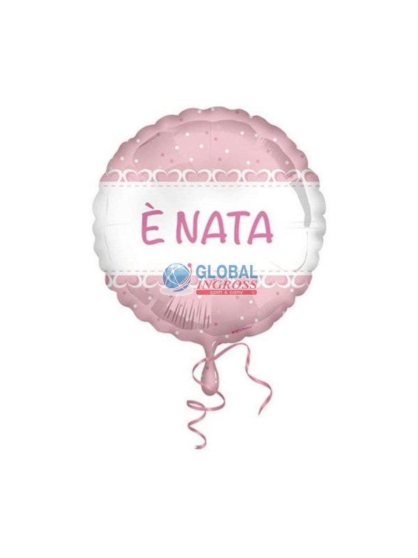 MYLAR 45cm E' NATA ROSA