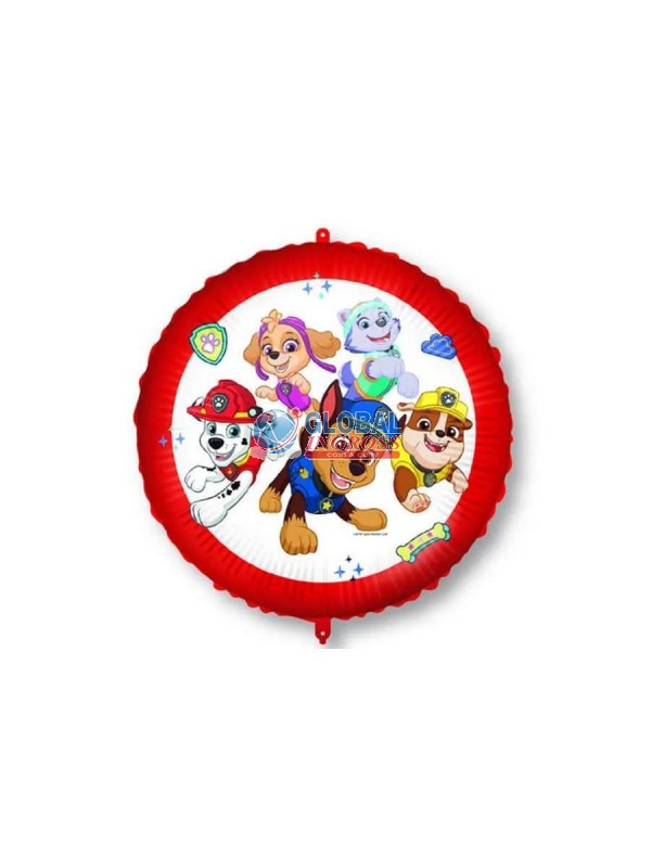 MYLAR PAW PATROL 45cm