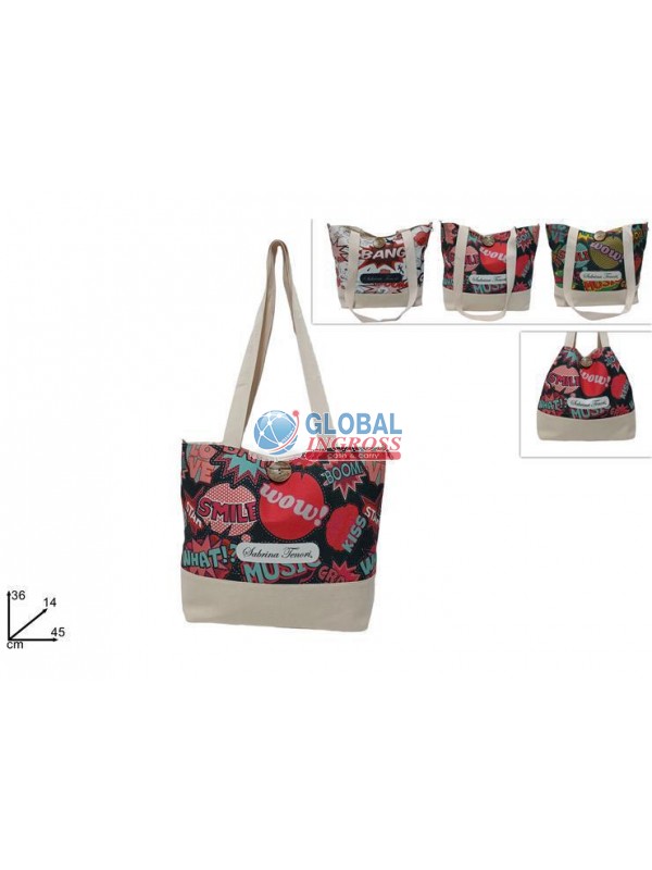 BORSA MARE SMILE BOOM POLYCOTTON