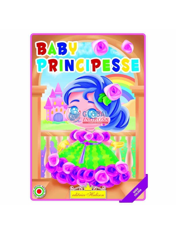 LIBRO COLORA BABY PRINCIPESSE.