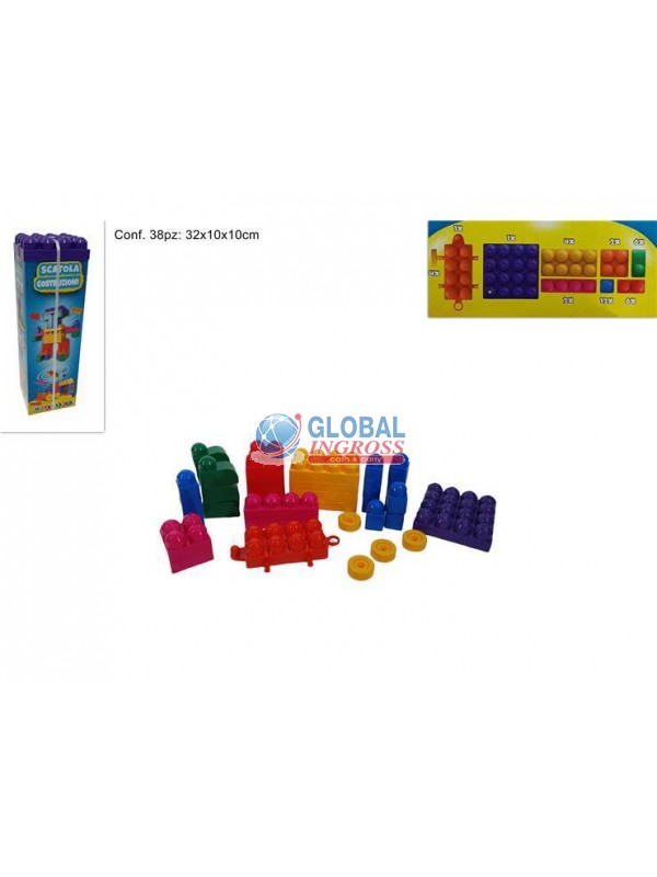 SCATOLA COSTRUZIONI 38pz