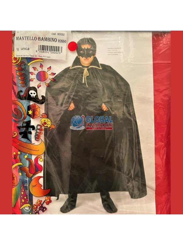 MANTELLO ROSSO BAMBINO