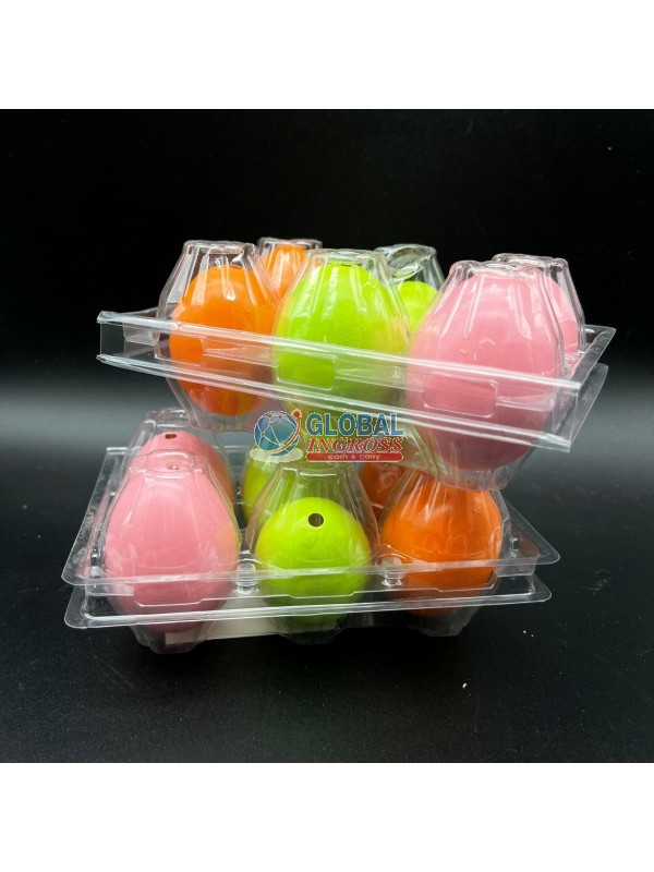 BOX 6 UOVA DECORATE 6cm