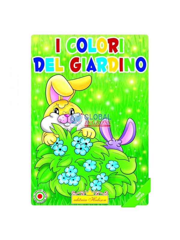 LIBRO COLORA IL GIARDINO.